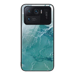 Custodia protettiva per telefono in vetro con motivo in marmo, For Xiaomi Redmi Note 11E, For Xiaomi Mi 11 Pro, For Xiaomi Mi 11 Ultra