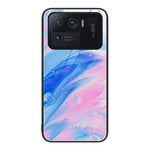 Custodia protettiva per telefono in vetro con motivo in marmo, For Xiaomi Redmi Note 11E, For Xiaomi Mi 11 Pro, For Xiaomi Mi 11 Ultra