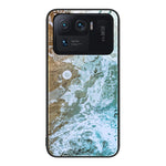 Custodia protettiva per telefono in vetro con motivo in marmo, For Xiaomi Redmi Note 11E, For Xiaomi Mi 11 Pro, For Xiaomi Mi 11 Ultra
