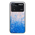 Custodia protettiva per telefono in vetro con motivo in marmo, For Xiaomi 12 Pro, For Xiaomi Poco M4 Pro 5G, For Xiaomi Poco M4 Pro