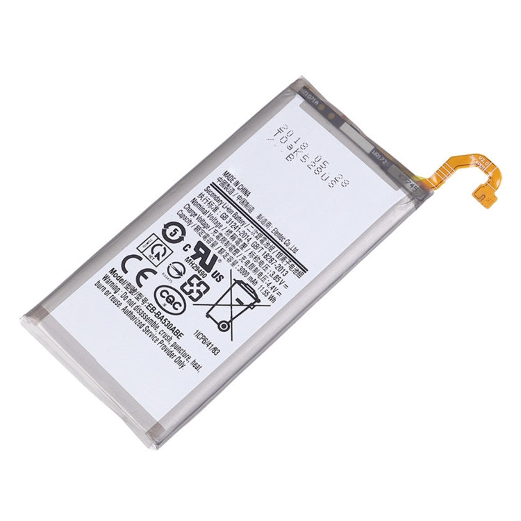 Sostituzione della batteria ai polimeri di litio EB-BA530ABE 3000mAh, For Samsung Galaxy A8 2018 A530 SM-A530 A530F