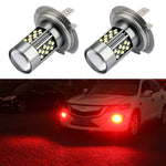 Fendinebbia LED per auto continuo 12V 7W, 1 Pair H7, 1 Pair H11