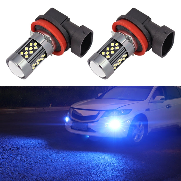 Fendinebbia LED per auto continuo 12V 7W, 1 Pair H7, 1 Pair H11