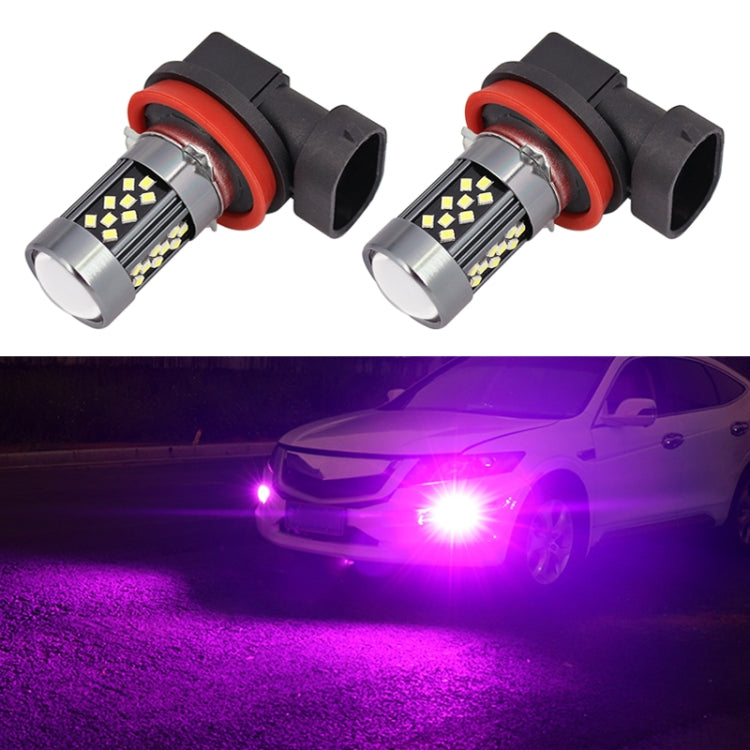 Fendinebbia LED per auto continuo 12V 7W, 1 Pair H7, 1 Pair H11