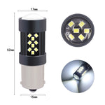 Fendinebbia a LED per auto stroboscopica 12V 7W, 1 Pair 1156, 1 Pair 1157, 1 Pair 7440