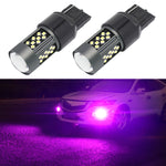 Fendinebbia a LED per auto stroboscopica 12V 7W, 1 Pair 1156, 1 Pair 1157, 1 Pair 7440