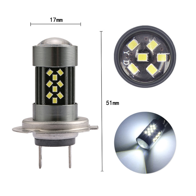 Fendinebbia a LED per auto stroboscopica 12V 7W, 1 Pair H7, 1 Pair H11