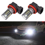 Fendinebbia a LED per auto stroboscopica 12V 7W, 1 Pair H7, 1 Pair H11