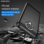 Custodia per telefono TPU in fibra di carbonio con trama spazzolata, For Nokia G20, For Nokia XR20, For Nokia G50, For Nokia X100, For Nokia G11, For Nokia G21, For Nokia C21