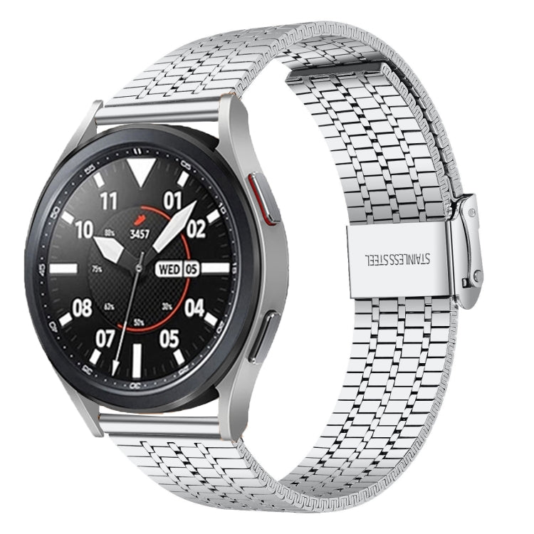20mmPer Samsung Smart Watch Cinturino universale in acciaio inossidabile a sette sfere, 20mm