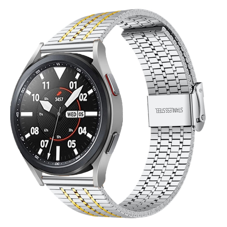 20mmPer Samsung Smart Watch Cinturino universale in acciaio inossidabile a sette sfere, 20mm
