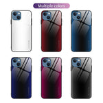 Custodia per cellulare in TPU con vetro sfumato, For iPhone 14, For iPhone 14 Plus, For iPhone 14 Pro, For iPhone 14 Pro Max