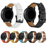 20 mmCinturino per orologio in filo cucito in pelle primo strato, For Huawei Watch GT3 Pro 43mm / 46mm