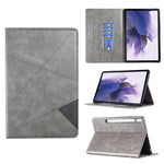 Custodia per tablet in pelle prismatica, For Samsung Galaxy Tab A8 2022 SM-X200/X205, For Samsung Galaxy Tab S8 / Tab S7+ / Tab S7 FE