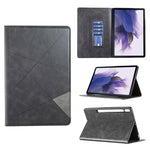 Custodia per tablet in pelle prismatica, For Samsung Galaxy Tab A8 2022 SM-X200/X205, For Samsung Galaxy Tab S8 / Tab S7+ / Tab S7 FE