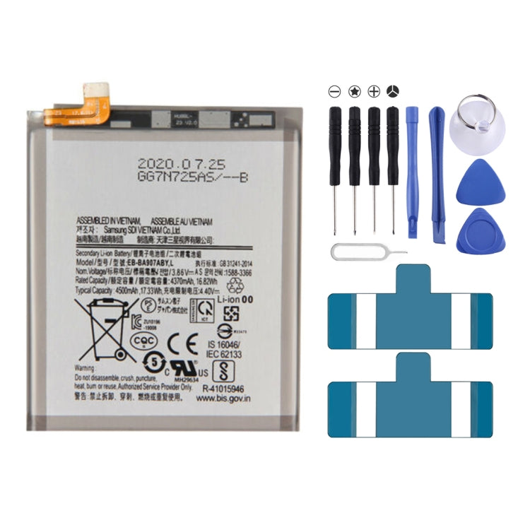 EB-BA907ABY 4500mAh Lithium Polymer Battery Replacement, For Samsung Galaxy S10 Lite