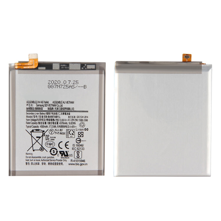 EB-BA907ABY 4500mAh Lithium Polymer Battery Replacement, For Samsung Galaxy S10 Lite