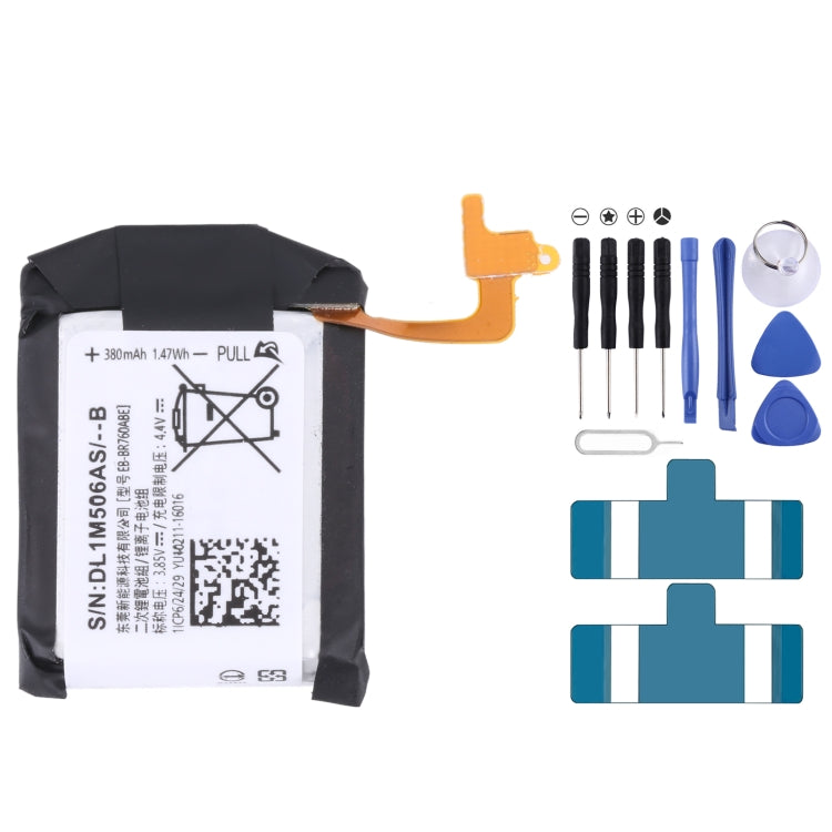 Replacement Lithium Polymer Battery for, 380mAh EB-BR760ABE, 236mAh EB-BR500ABU, 340mAh EB-BR820ABY, 472mAh EB-BR800ABU, 247mAh EB-BR830ABY, 270mAh EB-BR170ABU, 250mAh EB-BR720ABE, 330mAh EB-BR840ABY, 300mAh, 200mAh EB-BR360ABE