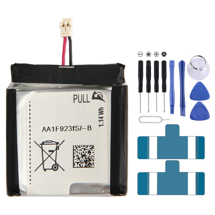 Sostituzione della batteria ai polimeri di litio per, 380mAh EB-BR760ABE, 236mAh EB-BR500ABU, 340mAh  EB-BR820ABY, 472mAh EB-BR800ABU, 247mAh EB-BR830ABY, 270mAh EB-BR170ABU, 250mAh EB-BR720ABE, 330mAh EB-BR840ABY, 300mAh, 200mAh EB-BR360ABE