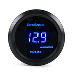 Misuratore di display digitale a luce blu universale da 52 mm modificato per auto 12V, Voltmeter, Water Temperature Gauge, Oil Temperature Gauge, Oil Pressure Gauge, Turbo Boost Gauge BAR, Turbo Boost Gauge PSI, Tachometer