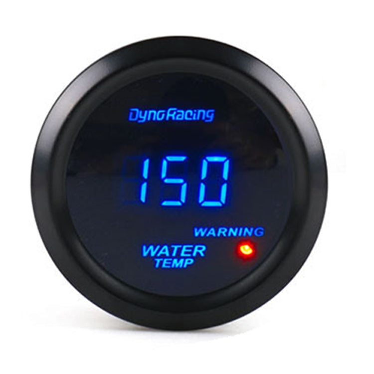 Misuratore di display digitale a luce blu universale da 52 mm modificato per auto 12V, Voltmeter, Water Temperature Gauge, Oil Temperature Gauge, Oil Pressure Gauge, Turbo Boost Gauge BAR, Turbo Boost Gauge PSI, Tachometer