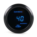 Misuratore di display digitale a luce blu universale da 52 mm modificato per auto 12V, Voltmeter, Water Temperature Gauge, Oil Temperature Gauge, Oil Pressure Gauge, Turbo Boost Gauge BAR, Turbo Boost Gauge PSI, Tachometer