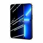 JOYROOM 2.5D Serigrafia Pellicola in vetro temperato per la privacy con bordo nero a schermo intero, For iPhone 14, For iPhone 14 Plus, For iPhone 14 Pro, For iPhone 14 Pro Max