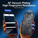 JOYROOM 2.5D Serigrafia Pellicola in vetro temperato per la privacy con bordo nero a schermo intero, For iPhone 14, For iPhone 14 Plus, For iPhone 14 Pro, For iPhone 14 Pro Max