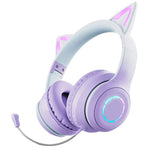BT029C Cuffie Bluetooth wireless Cat Ear a doppia modalità RGB