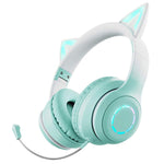 BT029C Cuffie Bluetooth wireless Cat Ear a doppia modalità RGB
