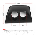 Le migliori offerte per Car 52mm 2 Holes Dash Gauge Meter Pod Mount Holder sono su ✓ Confronta prezzi e caratteristiche di prodotti nuovi e usati ✓ Molti articoli con consegna gratis!, 2 Holes, Carbon Fiber, 2 Holes, Black