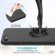 Custodia silicone antiurto per iPhone SE 2022/2020
