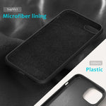 Custodia silicone antiurto per iPhone SE 2022/2020