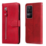 Custodia per telefono in pelle con vibrazione orizzontale con cerniera in vitello alla moda, For Xiaomi Redmi K40S / Poco F4, For Xiaomi Redmi Note 11T Pro / Poco X4 GT, For Xiaomi 12X