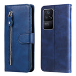 Custodia per telefono in pelle con vibrazione orizzontale con cerniera in vitello alla moda, For Xiaomi Redmi K40S / Poco F4, For Xiaomi Redmi Note 11T Pro / Poco X4 GT, For Xiaomi 12X