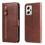 Custodia per telefono in pelle con vibrazione orizzontale con cerniera in vitello alla moda, For Xiaomi Redmi K40S / Poco F4, For Xiaomi Redmi Note 11T Pro / Poco X4 GT, For Xiaomi 12X