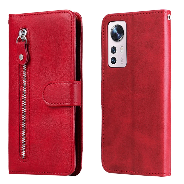 Custodia per telefono in pelle con vibrazione orizzontale con cerniera in vitello alla moda, For Xiaomi Redmi K40S / Poco F4, For Xiaomi Redmi Note 11T Pro / Poco X4 GT, For Xiaomi 12X