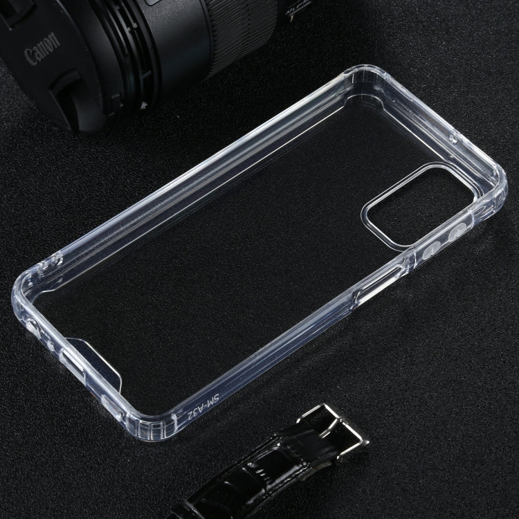Custodia per telefono trasparente antiurto a quattro angoli, For Samsung Galaxy A32 4G