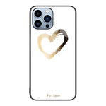 Custodia per telefono in vetro verniciato colorato, For iPhone 14 Pro Max