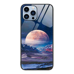 Custodia per telefono in vetro verniciato colorato, For iPhone 14 Pro Max