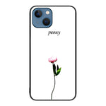 Custodia per telefono in vetro verniciato colorato, For iPhone 14 Plus