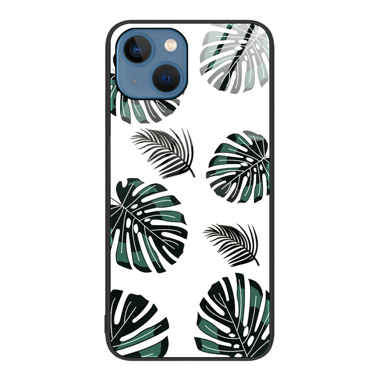 Custodia per telefono in vetro verniciato colorato, For iPhone 14 Plus