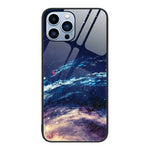 Custodia per telefono in vetro verniciato colorato, For iPhone 13 Pro Max