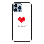 Custodia per telefono in vetro verniciato colorato, For iPhone 13 Pro
