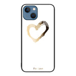 Custodia per telefono in vetro verniciato colorato, For iPhone 13
