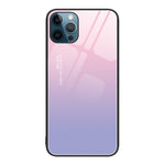 Custodia per telefono in vetro verniciato colorato, For iPhone 12 Pro Max