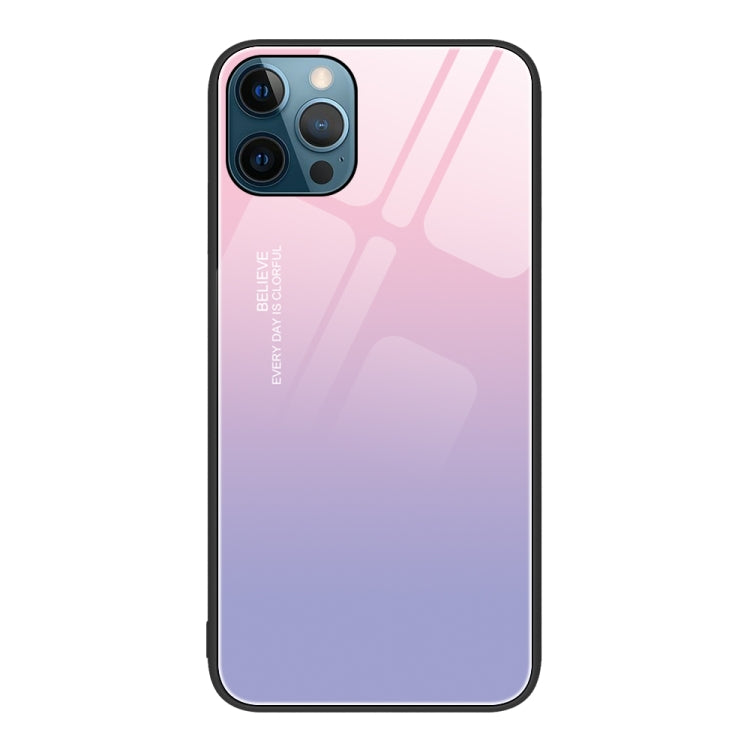 Custodia per telefono in vetro verniciato colorato, For iPhone 12 Pro Max