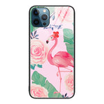 Custodia per telefono in vetro verniciato colorato, For iPhone 12 Pro Max