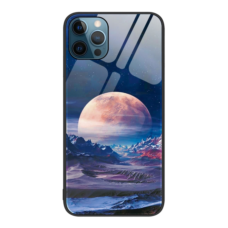 Custodia per telefono in vetro verniciato colorato, For iPhone 12 Pro Max