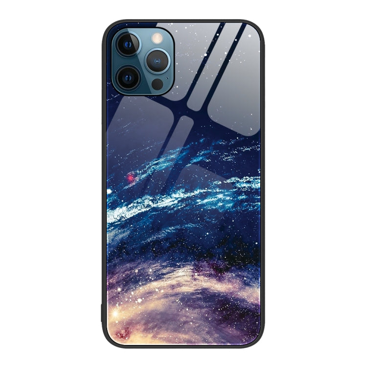 Custodia per telefono in vetro verniciato colorato, For iPhone 12 Pro Max